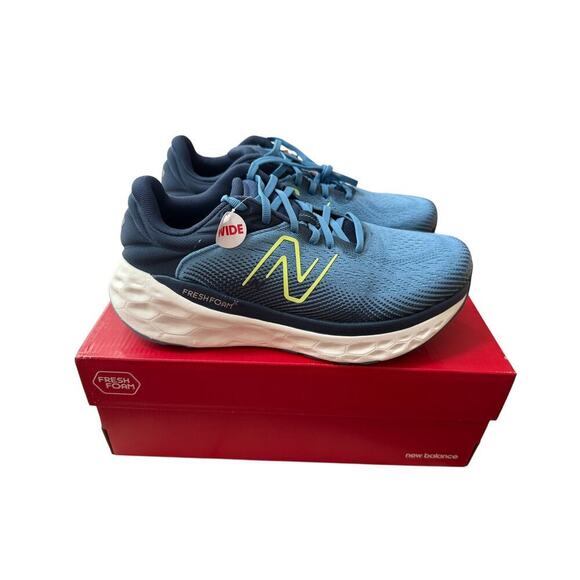 New Balance Unisex Blue Fresh Foam X 840v1 Aluminum Running Shoes Size 9.5 - Picture 5 of 11